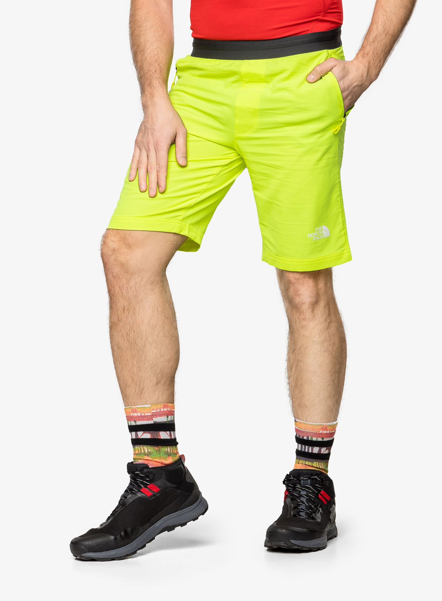 Kratke pohodniške hlače The North Face AO Woven Short - led yellow