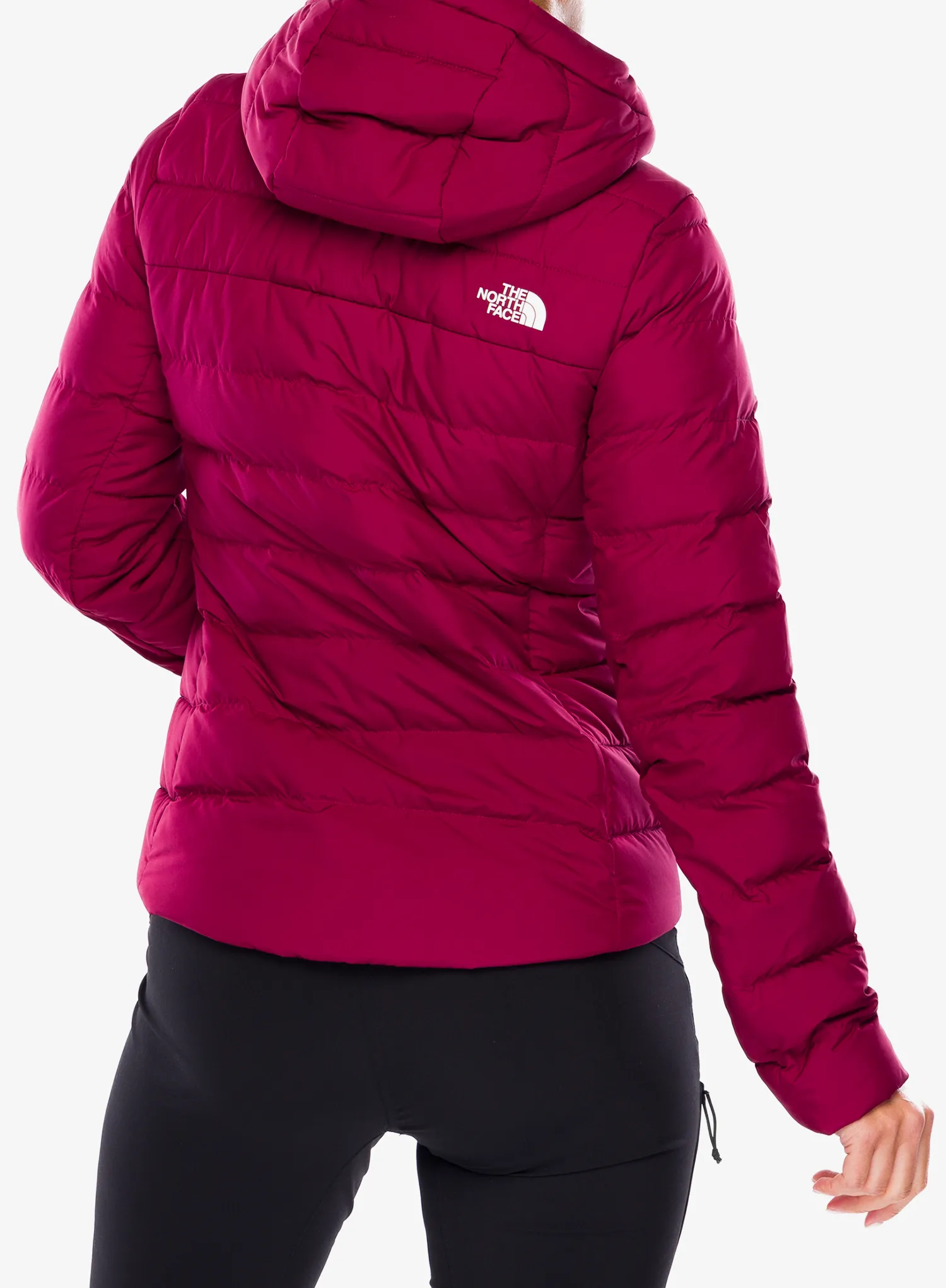 Ženska puhovka The North Face Aconcagua 3 Hoodie - beetroot