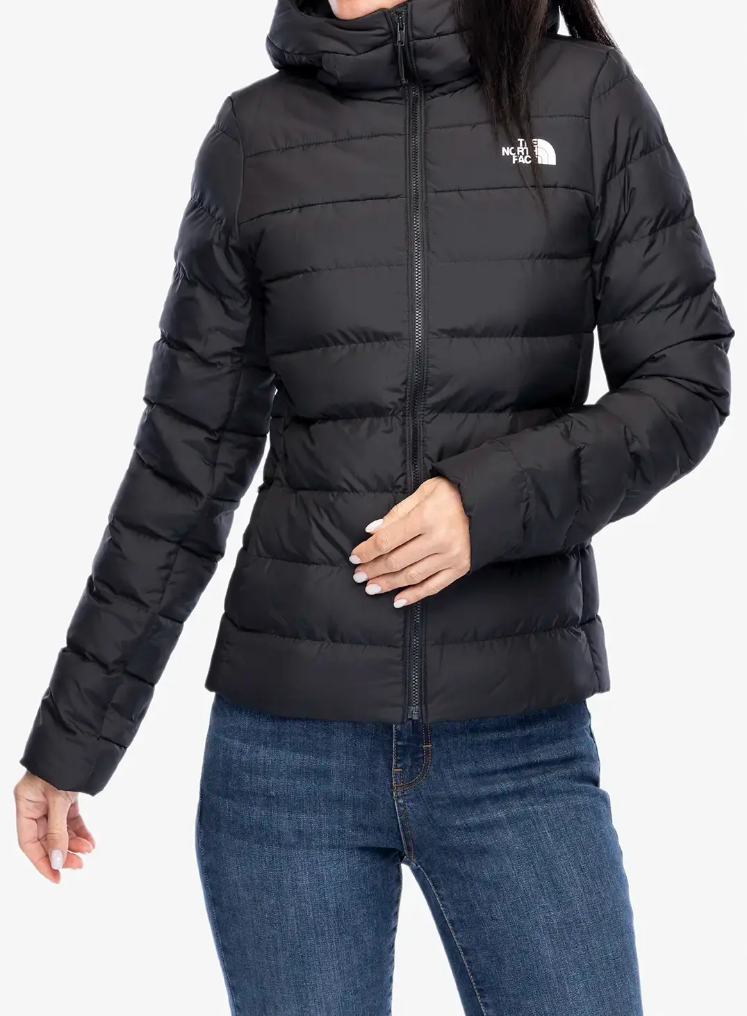 Ženska puhovka The North Face Aconcagua 3 Hoodie - tnf black