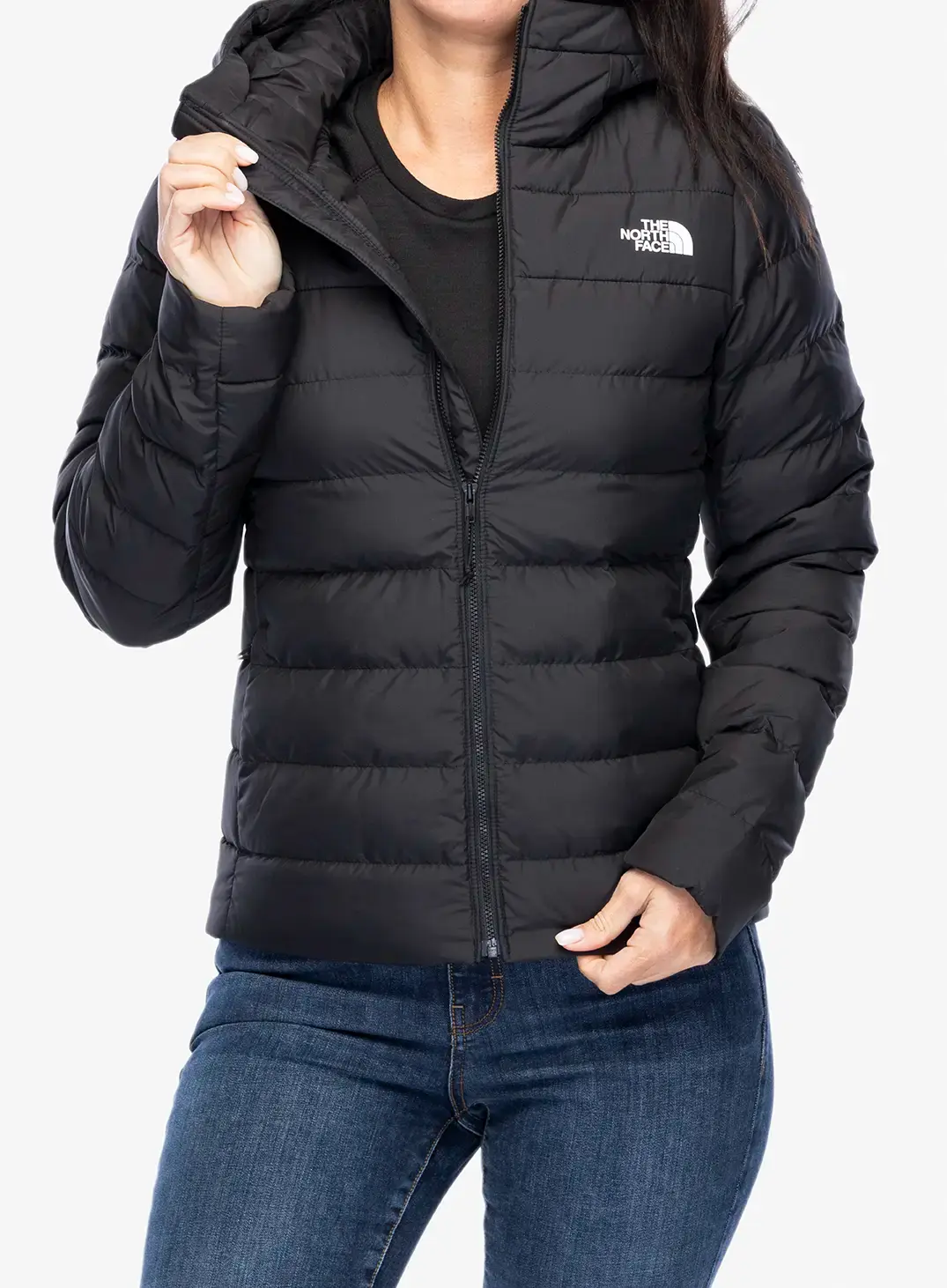 Ženska puhovka The North Face Aconcagua 3 Hoodie - tnf black