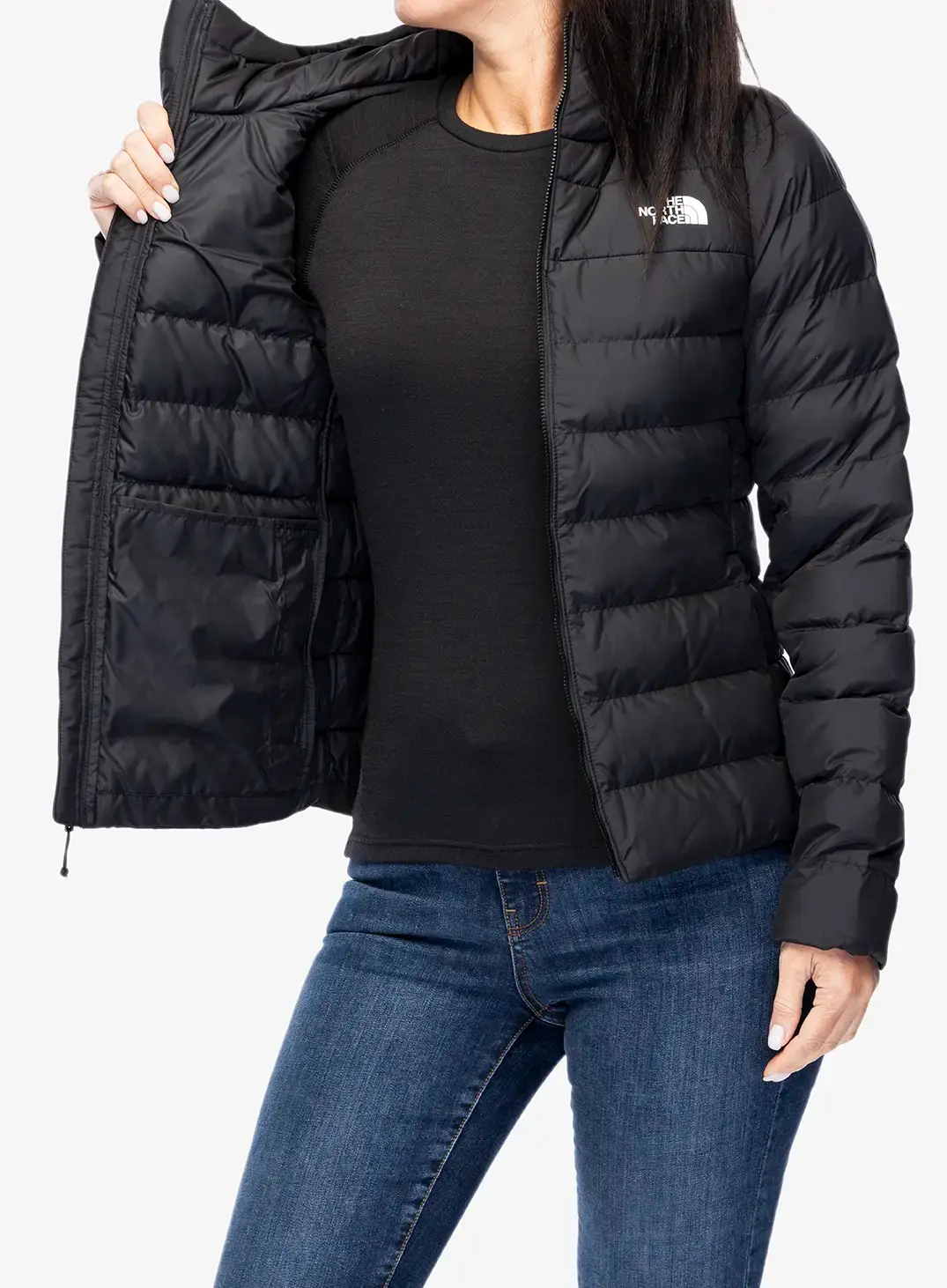 Ženska puhovka The North Face Aconcagua 3 Hoodie - tnf black
