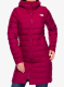 Ženska zimska jakna The North Face Aconcagua Parka - beetroot