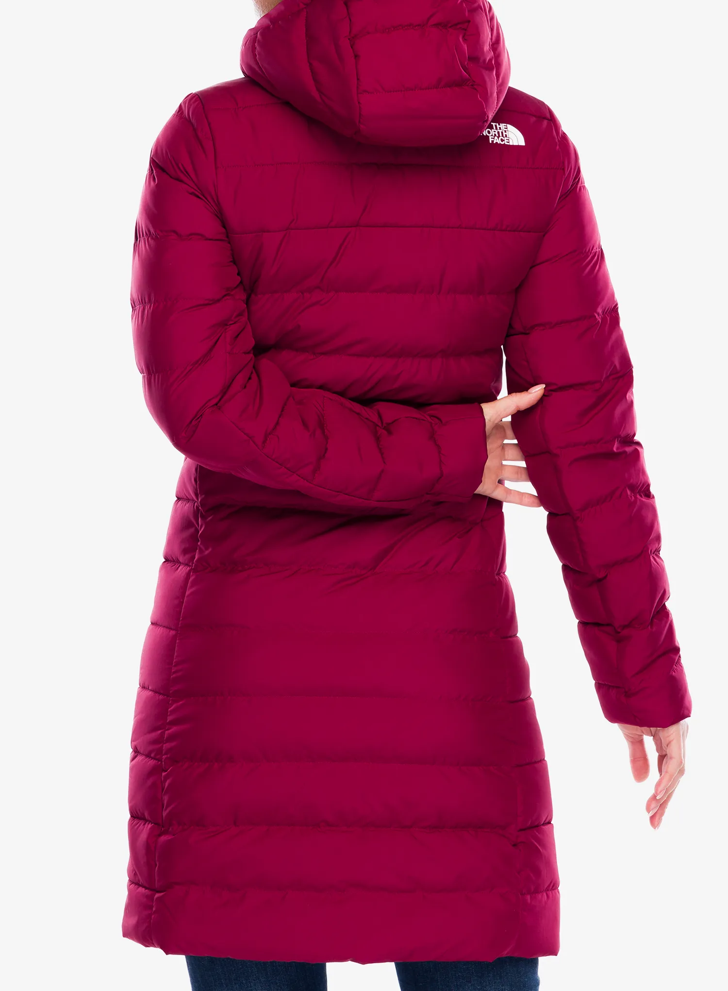 Ženska zimska jakna The North Face Aconcagua Parka - beetroot