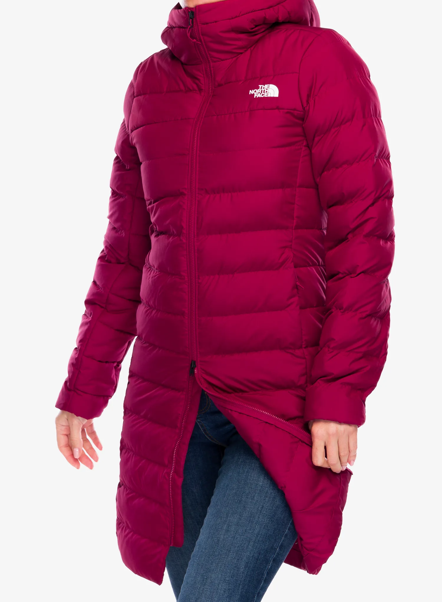 Ženska zimska jakna The North Face Aconcagua Parka - beetroot