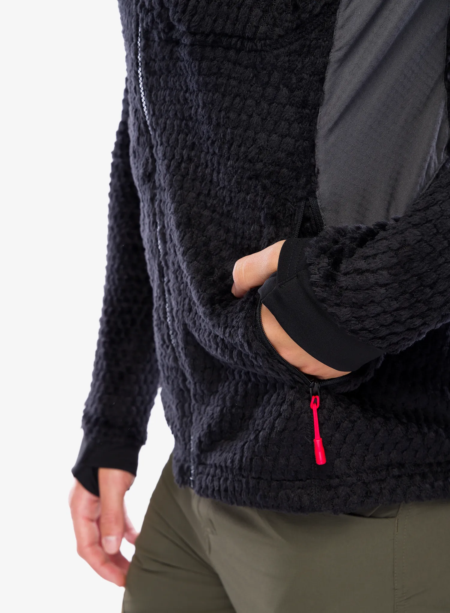 Flis The North Face Alpedge High Loft Jacket - tnf black/anthracite grey