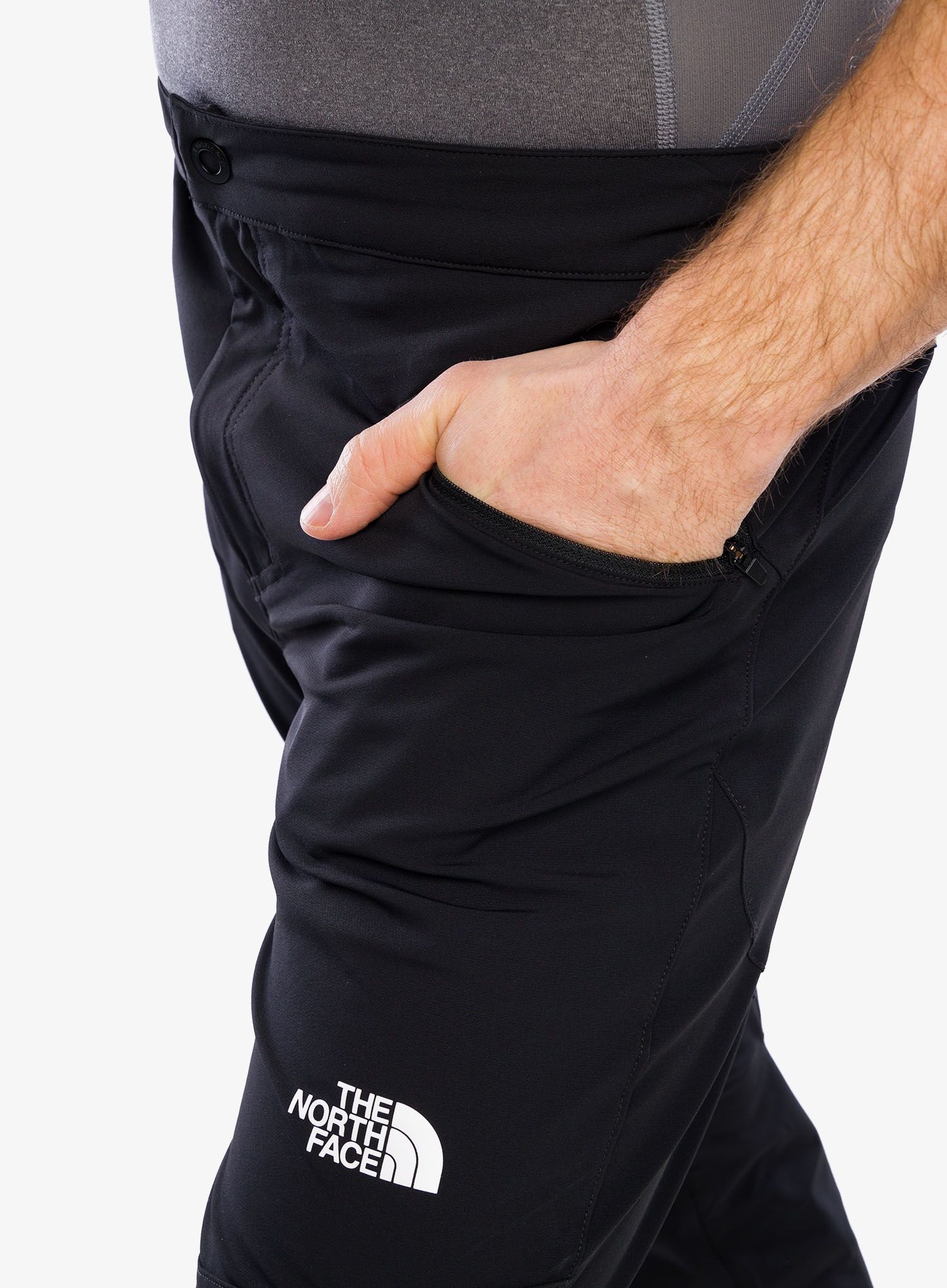 Pohodne hlače The North Face Alpine Ridge Regular Tapered Pant - tnf black