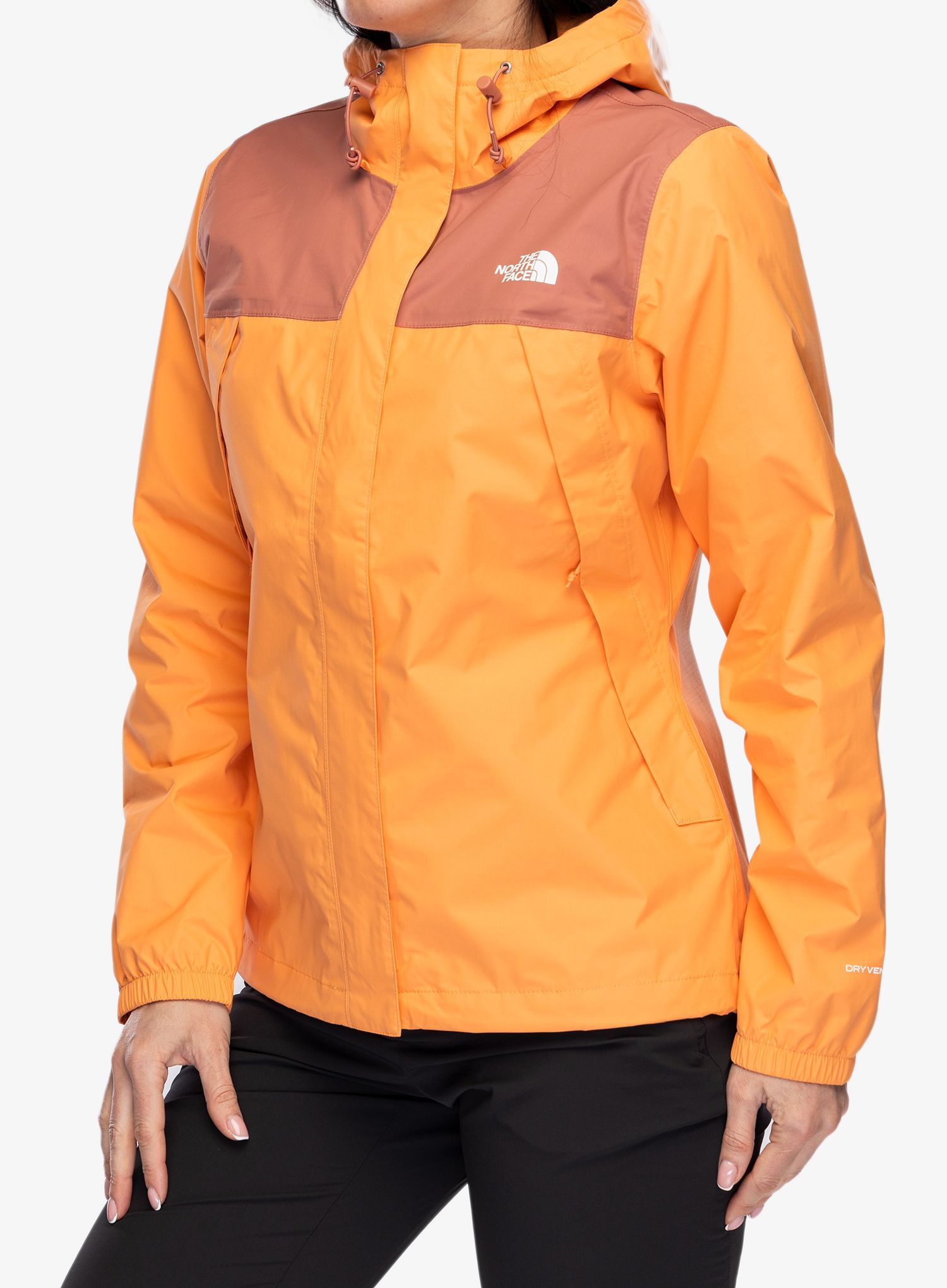 Ženska hardshell jakna The North Face Antora Jacket - peach/light