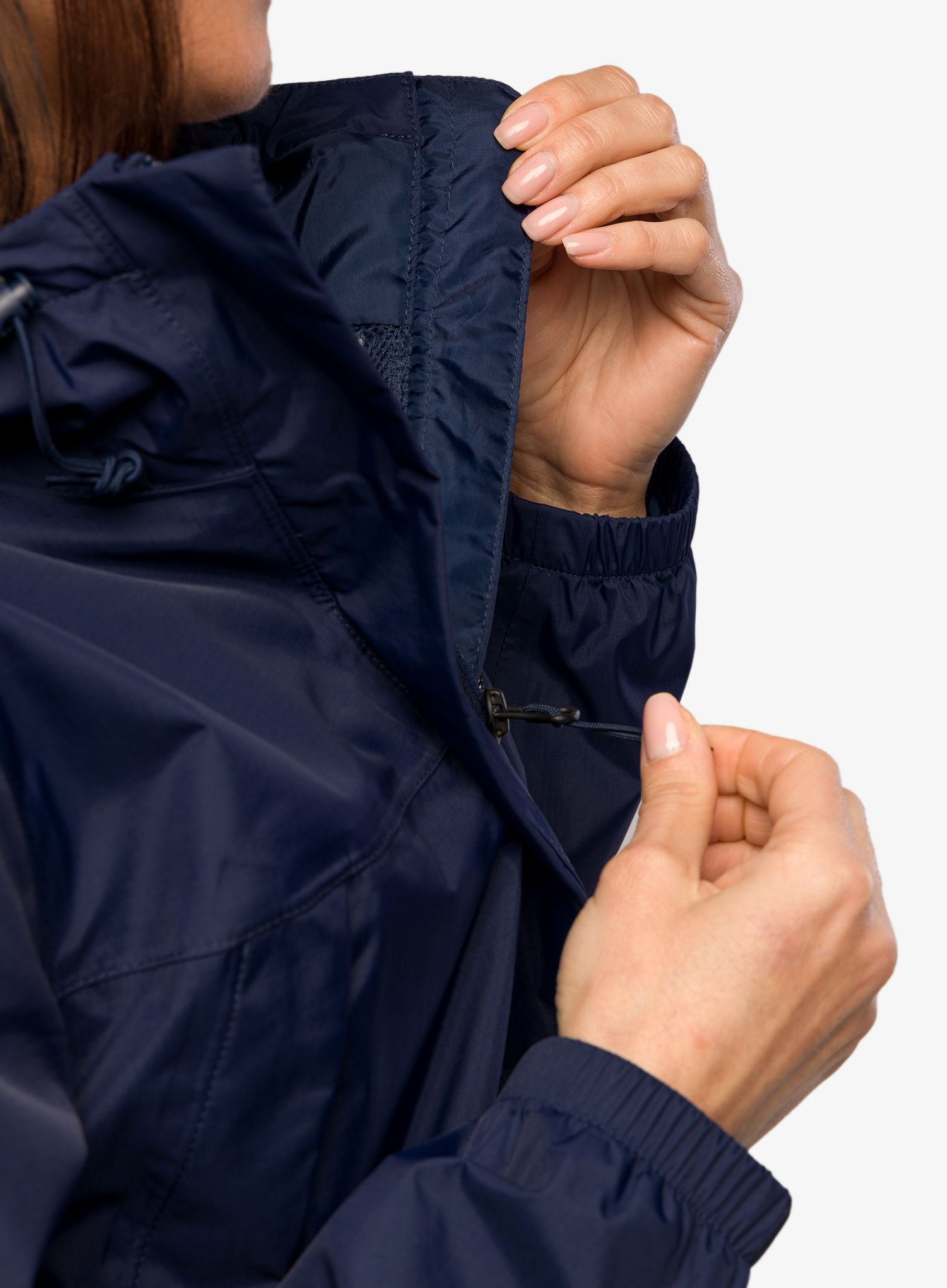 Ženska nepremočljiva jakna The North Face Antora Jacket - summit navy