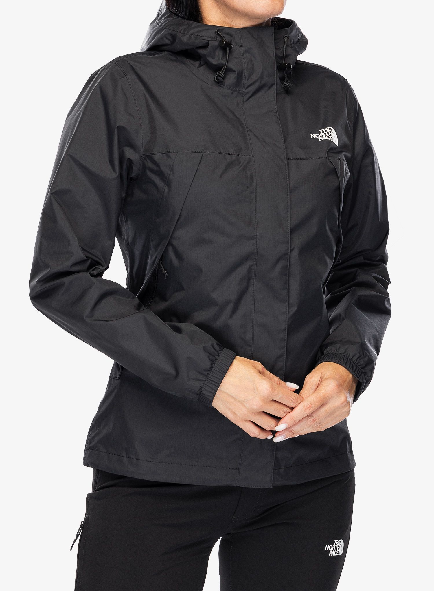 Ženska nepremočljiva jakna The North Face Antora Jacket - tnf black
