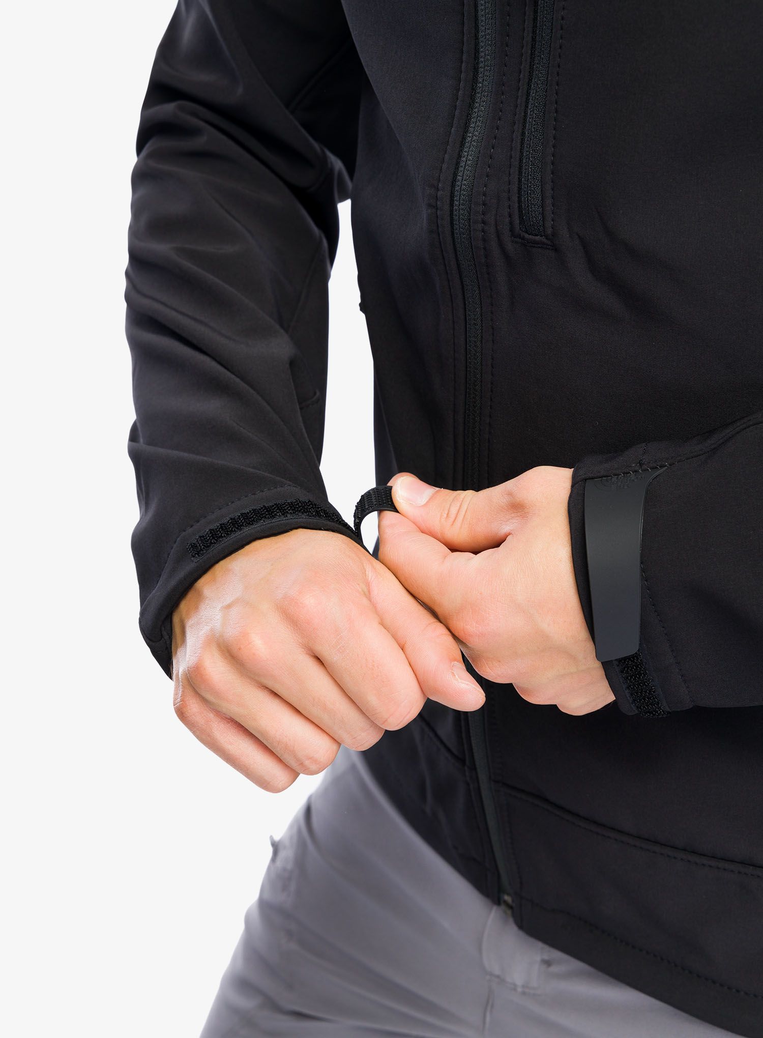Softshell jakna The North Face Apex Bionic Jacket - tnf black/tnf white