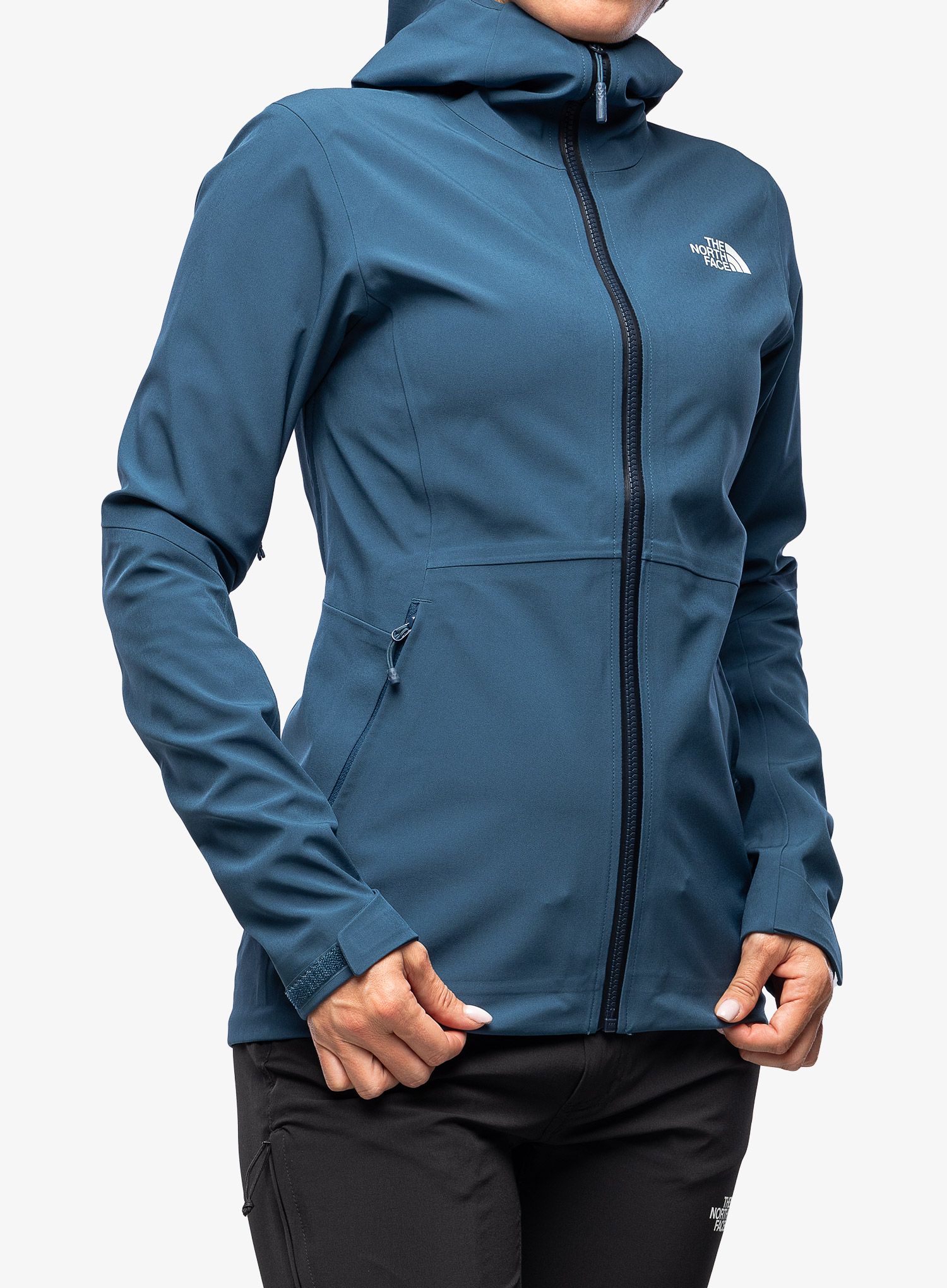 Ženska nepremočljiva jakna The North Face Apex Flex DryVent - blue wing teal