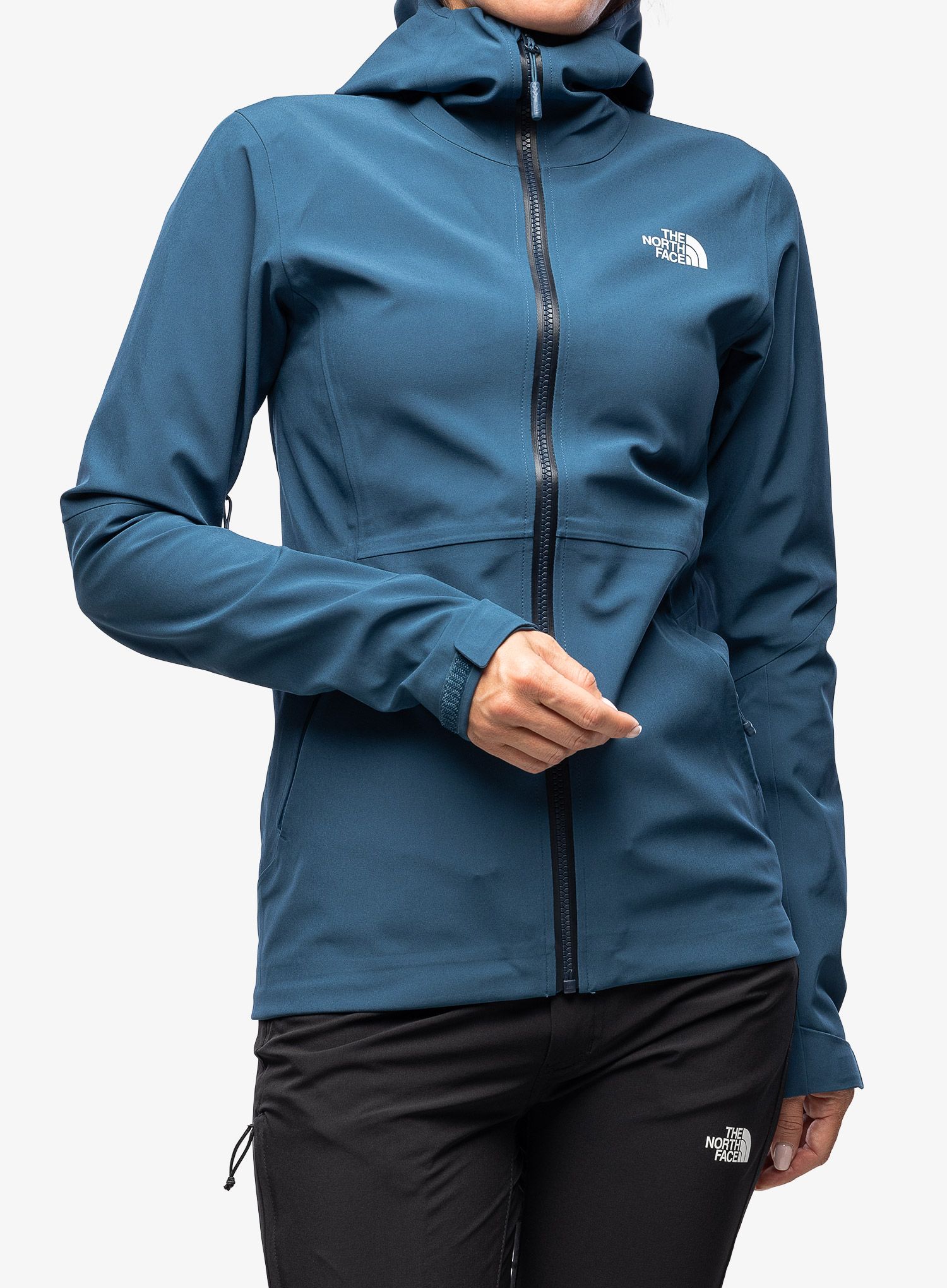 Ženska nepremočljiva jakna The North Face Apex Flex DryVent - blue wing teal