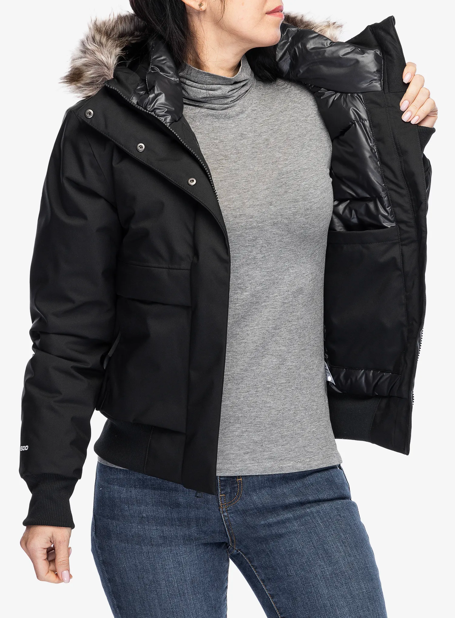 Ženska zimska jakna The North Face Arctic Bomber - tnf black