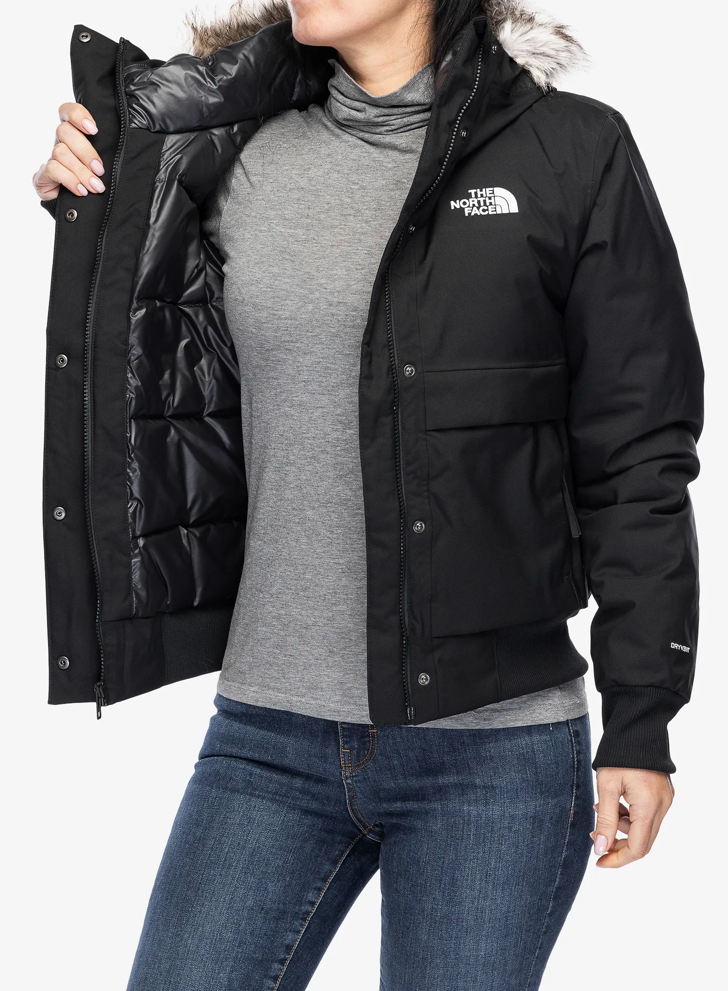 Ženska zimska jakna The North Face Arctic Bomber - tnf black