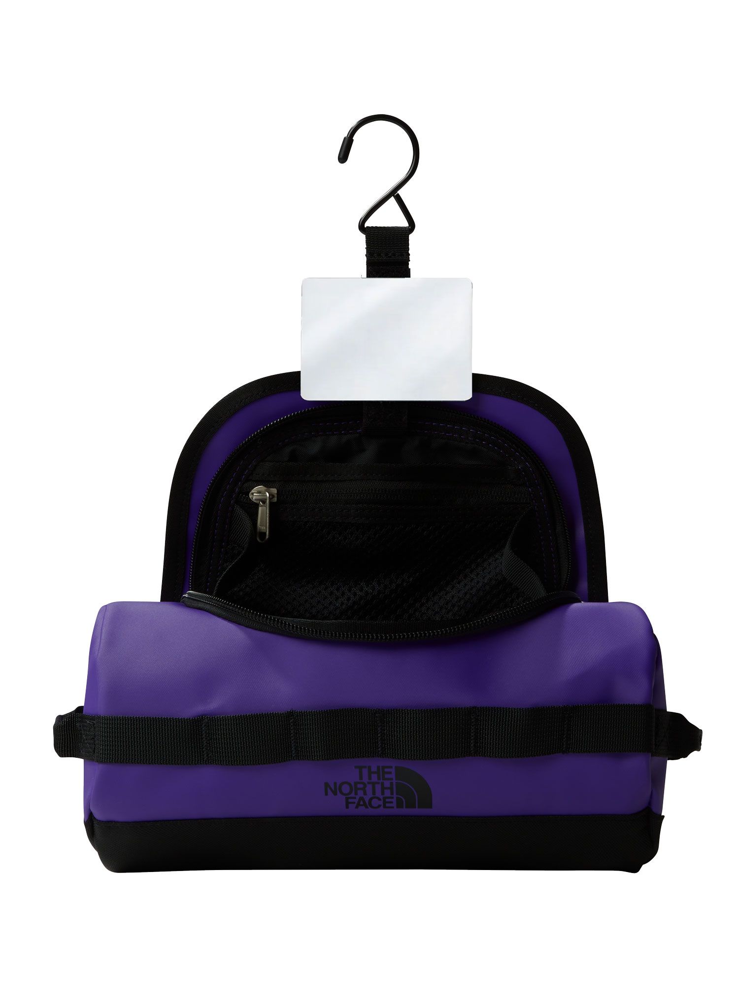 Kozmetična torbica The North Face BC Travel Canister S - peak purple/tnf black