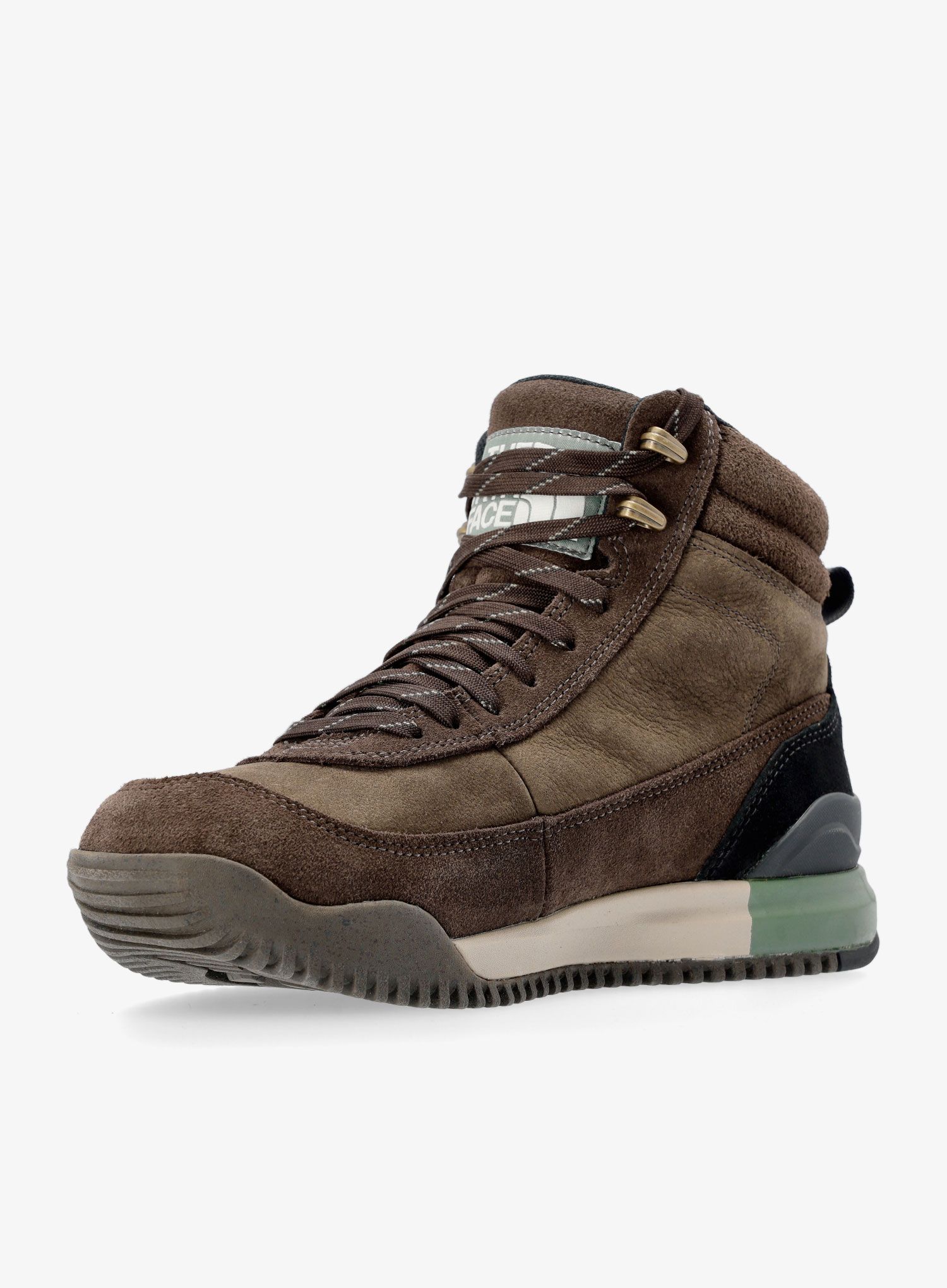 Moški pohodniški čevlji The North Face Back-To-Berkeley III Leather WP - coffee brown/tnf black