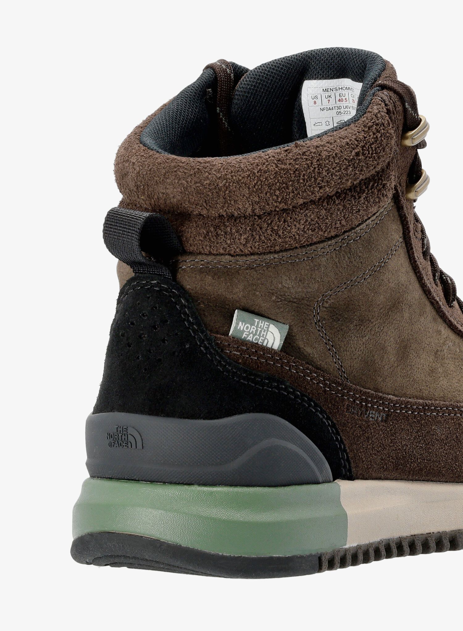 Moški pohodniški čevlji The North Face Back-To-Berkeley III Leather WP - coffee brown/tnf black