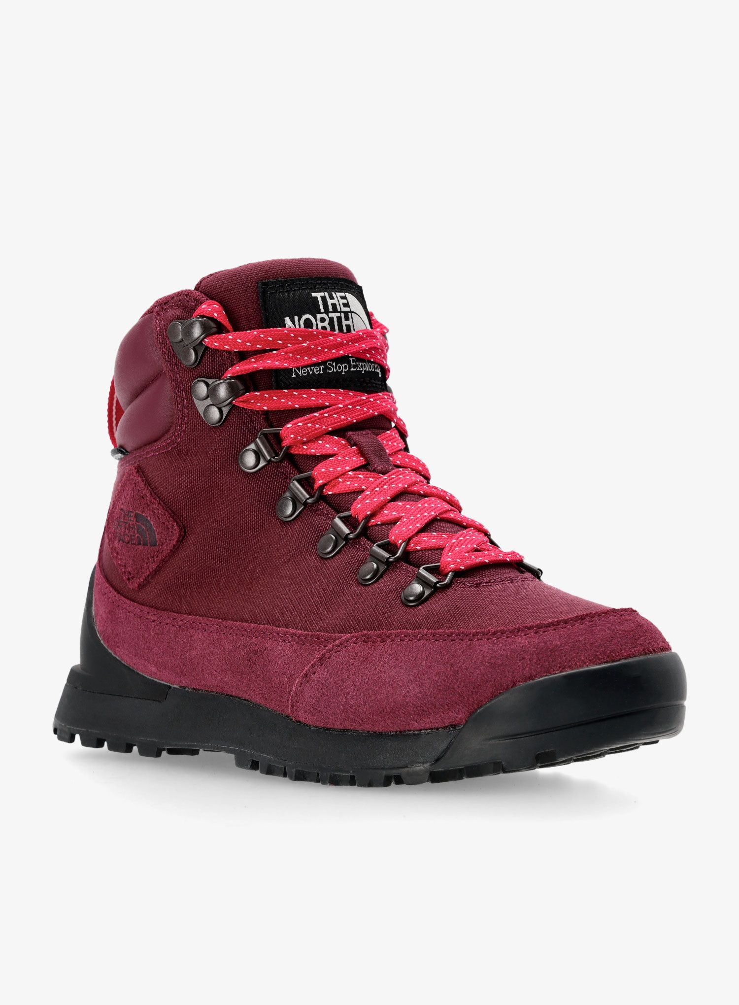 Ženski čevlji The North Face Back-To-Berkeley IV Textile Wp - alpine plum/tnf black