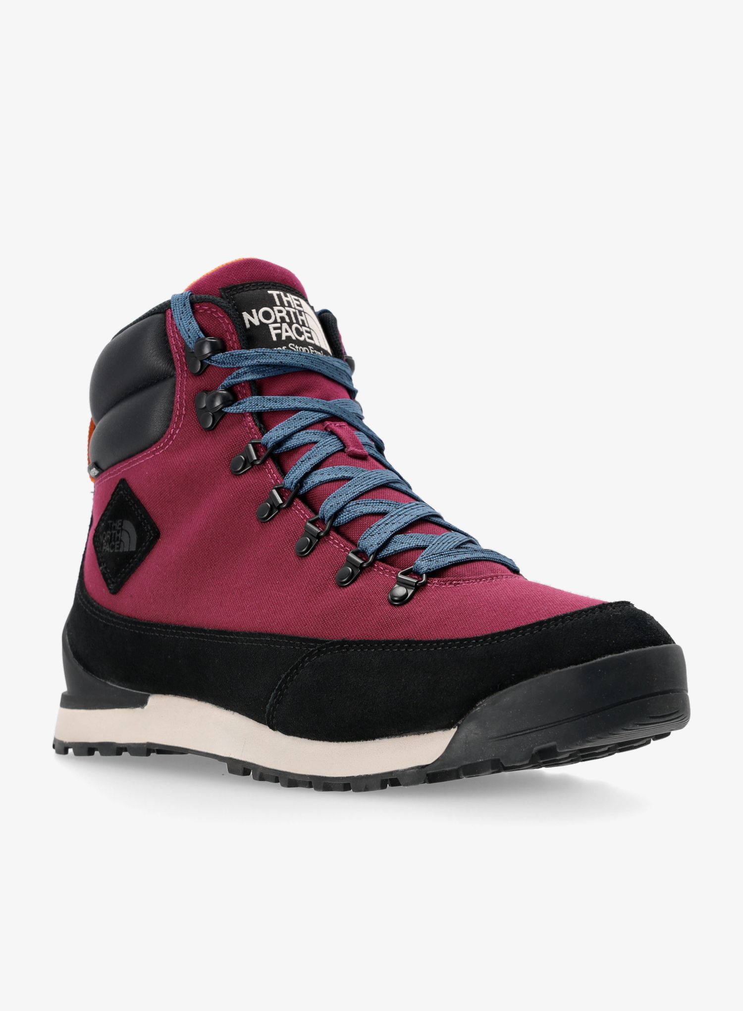 Pohodniški čevlji The North Face Back-To-Berkeley IV Textile Wp - boysenberry/black