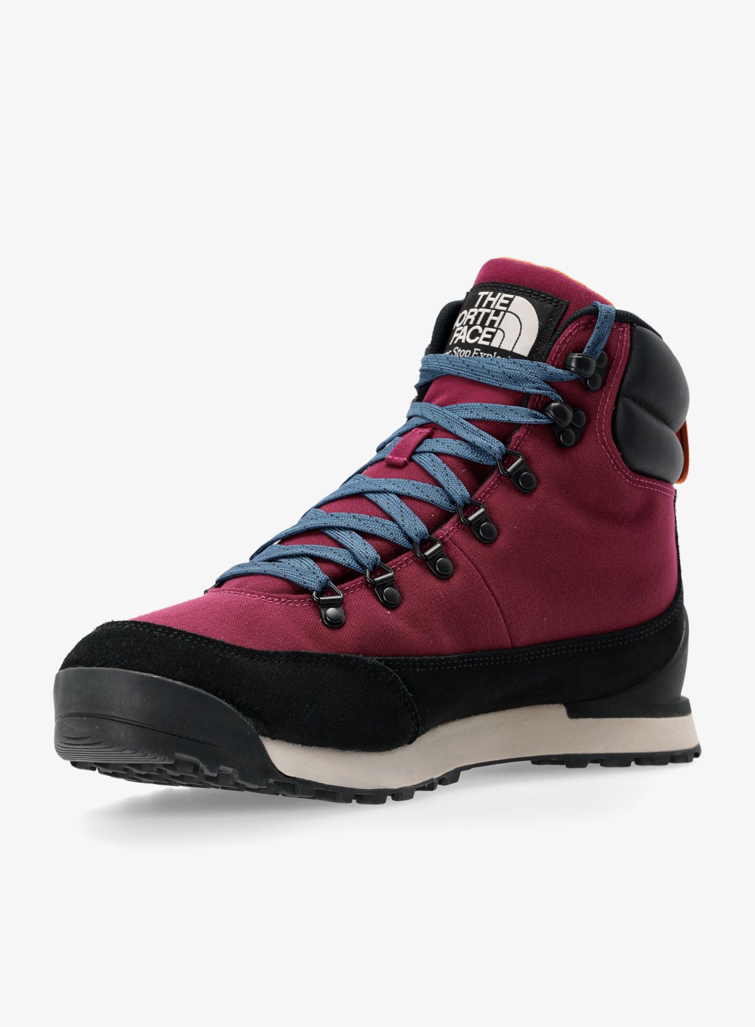 Pohodniški čevlji The North Face Back-To-Berkeley IV Textile Wp - boysenberry/black
