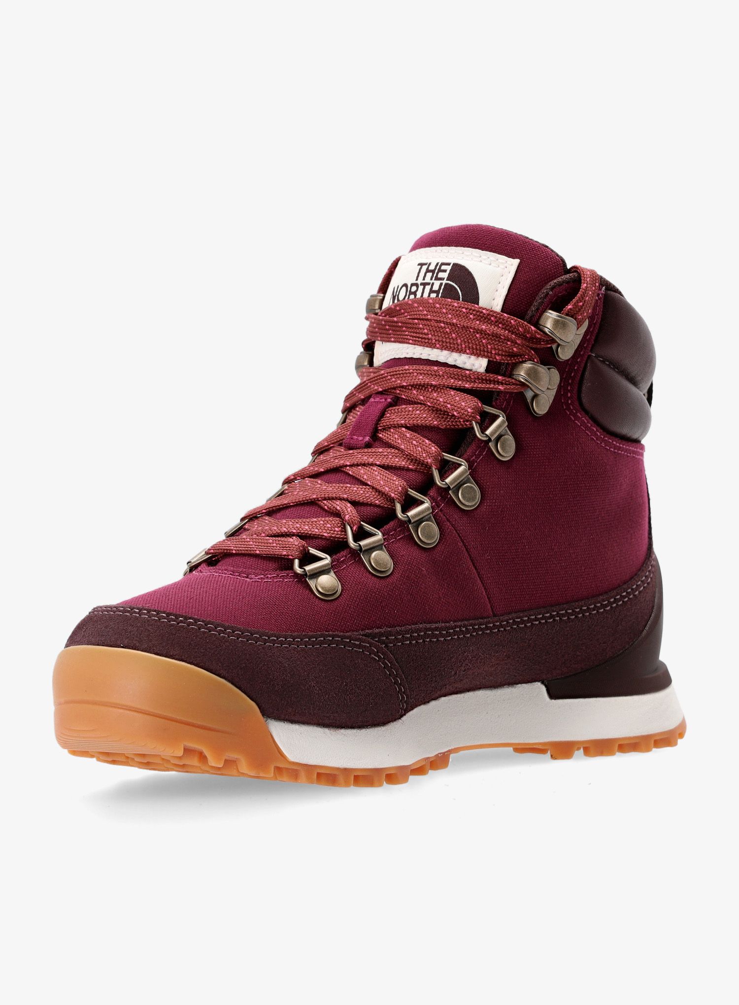 Ženski čevlji The North Face Back-To-Berkeley IV Textile Wp - boysenberry/brown