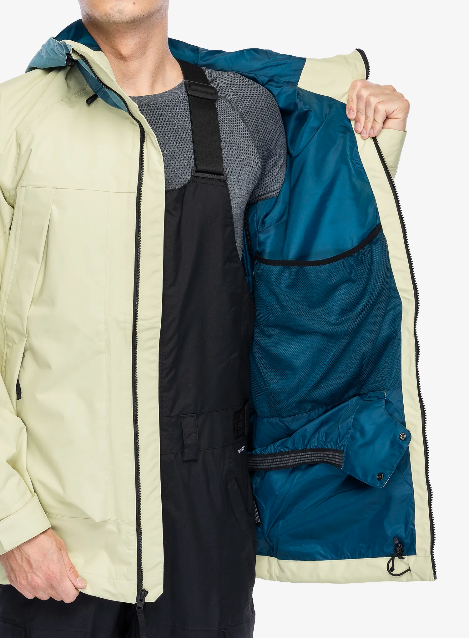 Smučarska jakna The North Face Balfron Jacket - nettle/algae blue