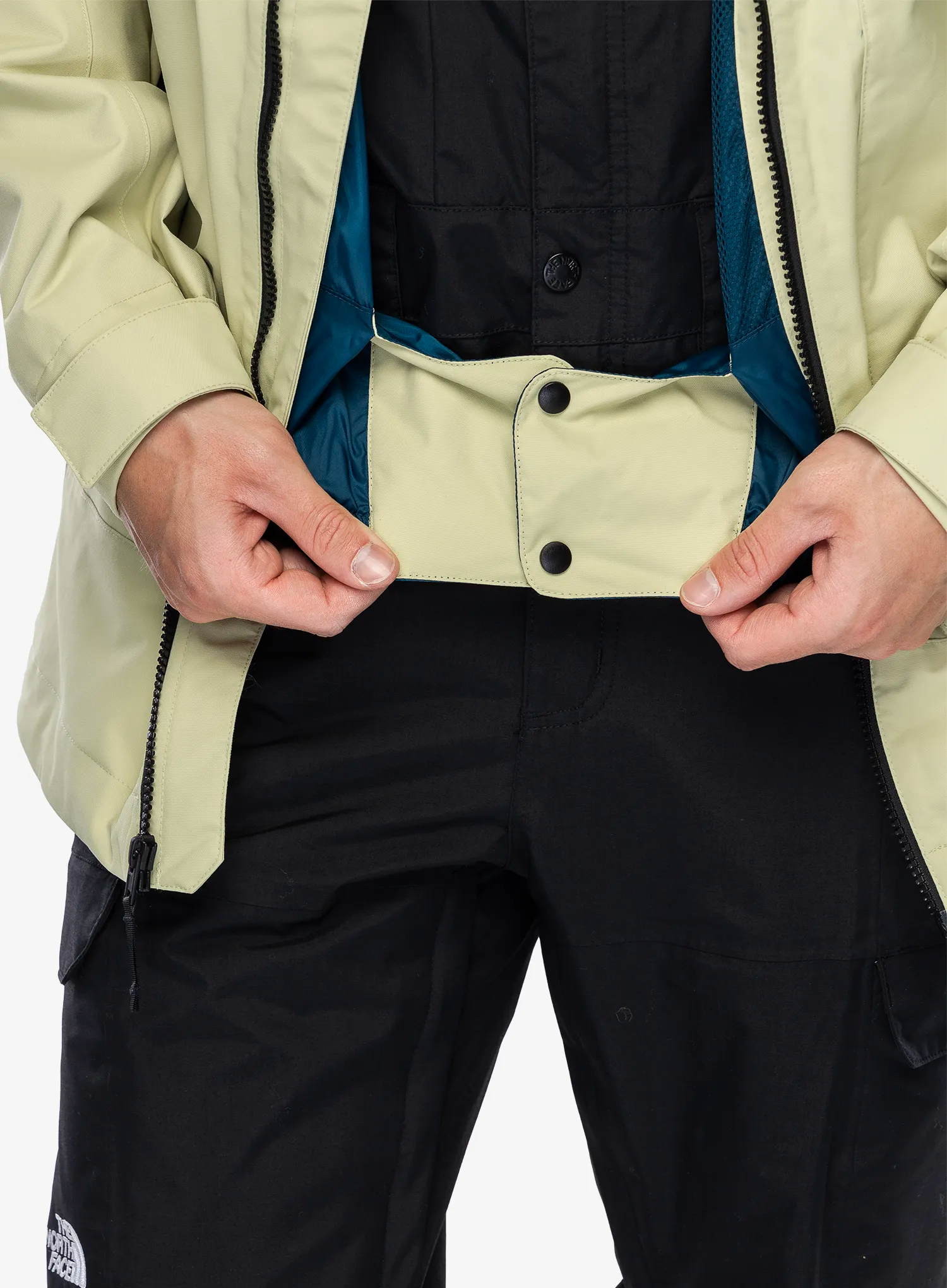 Smučarska jakna The North Face Balfron Jacket - nettle/algae blue