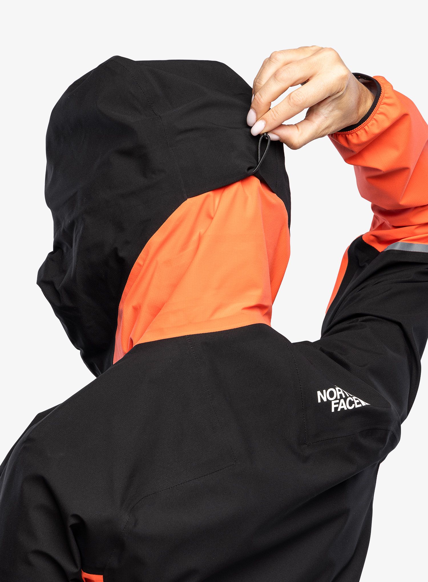 Ženska hardshell jakna The North Face Balmenhorn FUTURELIGHT Shell - black/orange