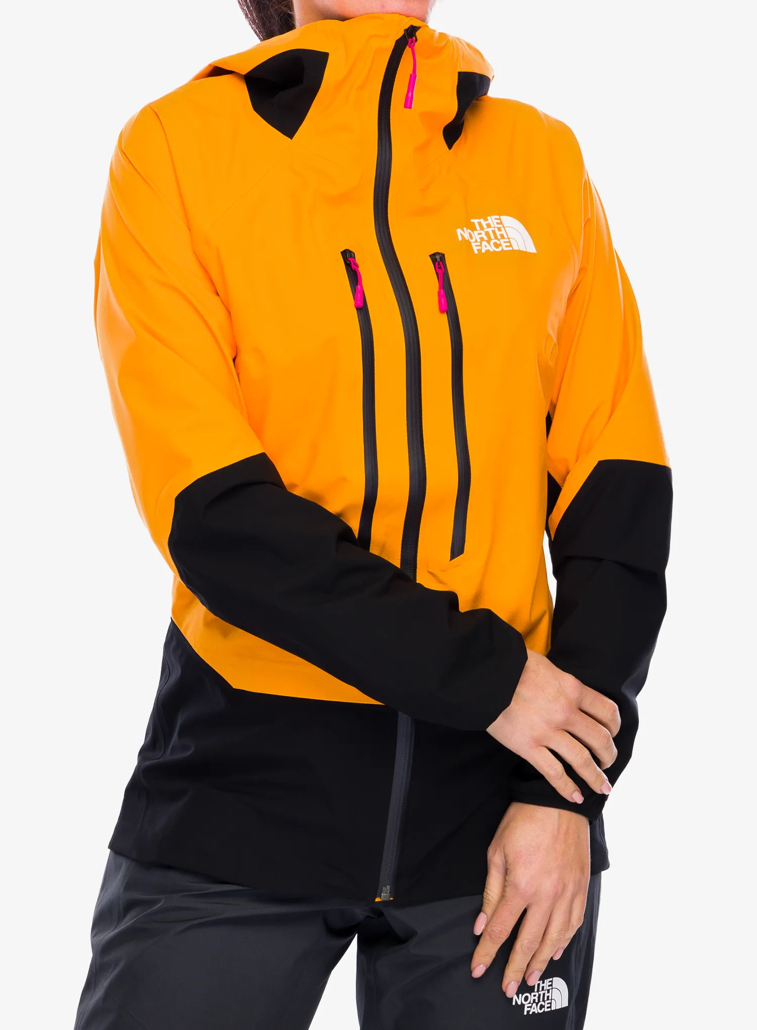 Ženska nepremočljiva jakna The North Face Balmenhorn Futurelight Shell - apricot glaze/tnf black