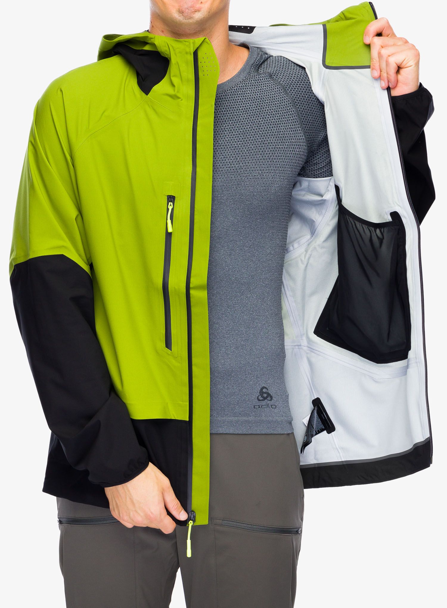 Nepremočljiva jakna The North Face Balmenhorn Futurelight Shell - oak green/tnf black