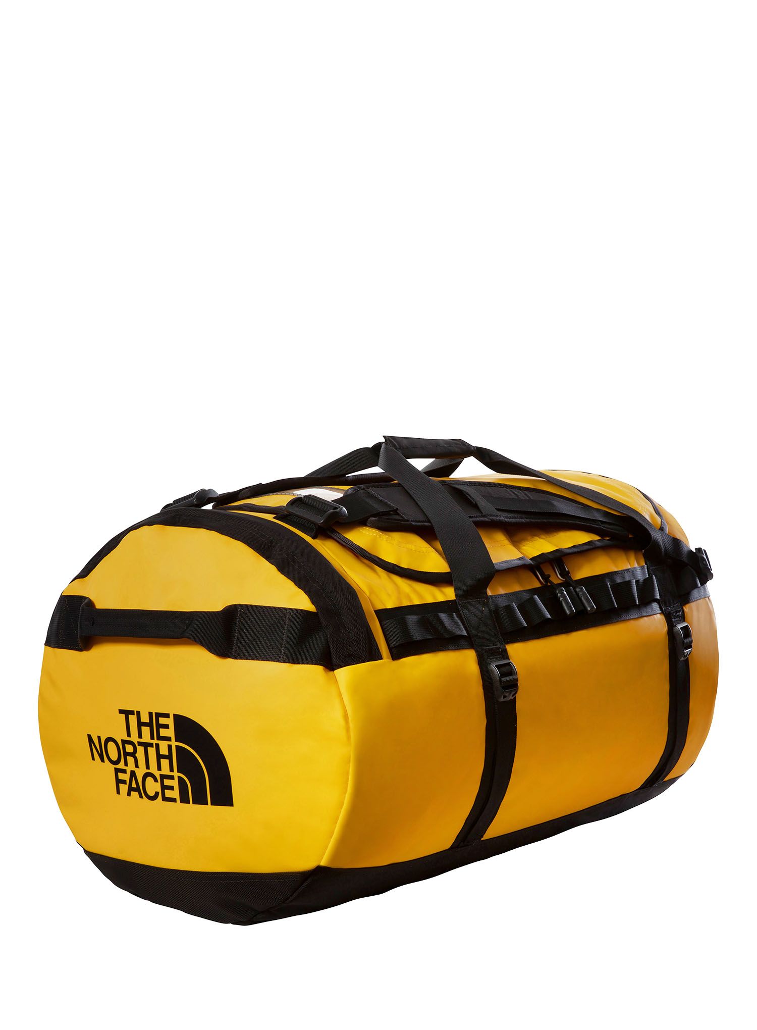 Potovalna torba The North Face Base Camp Duffel L - summit gold/tnf black