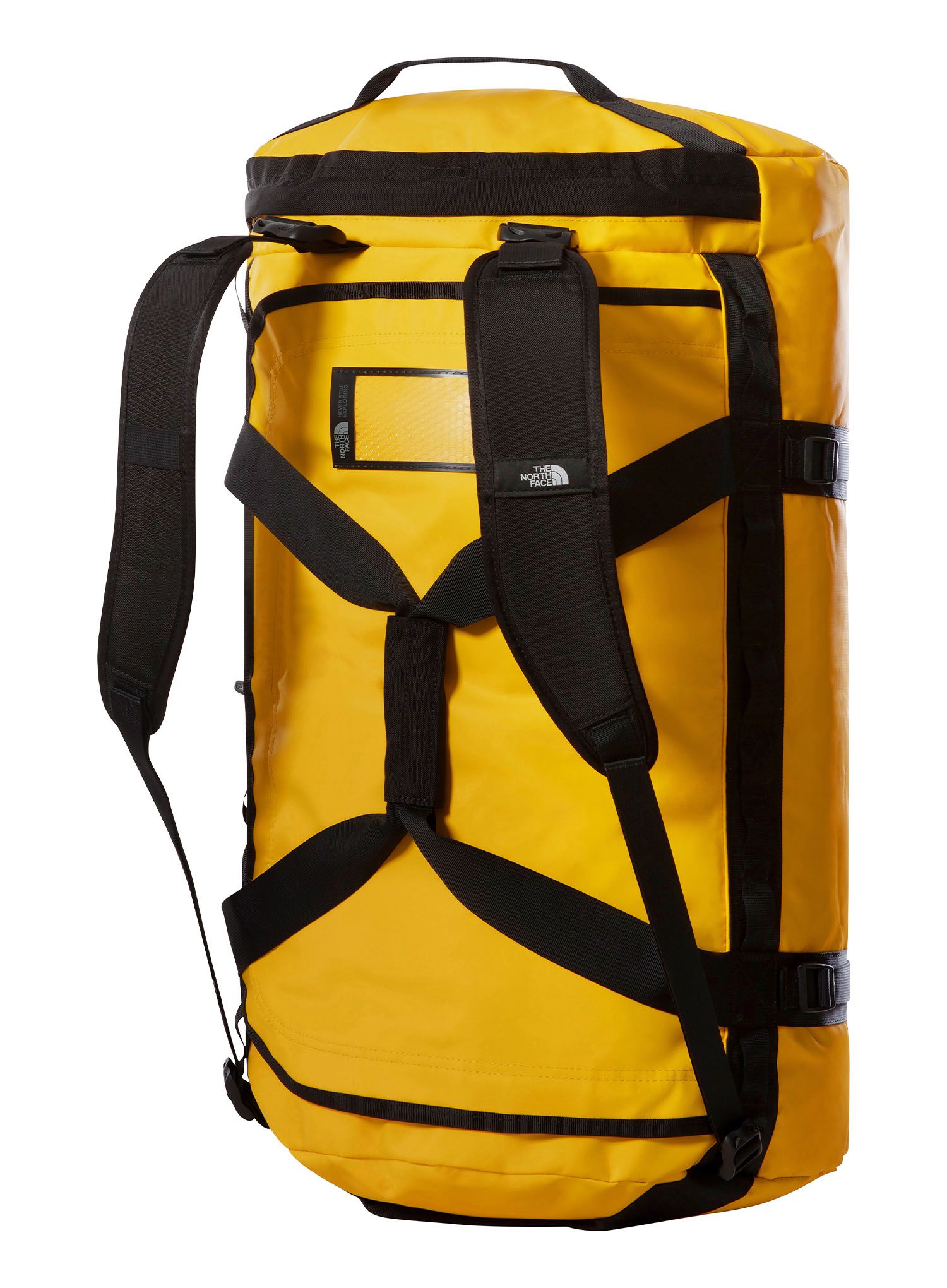 Potovalna torba The North Face Base Camp Duffel L - summit gold/tnf black