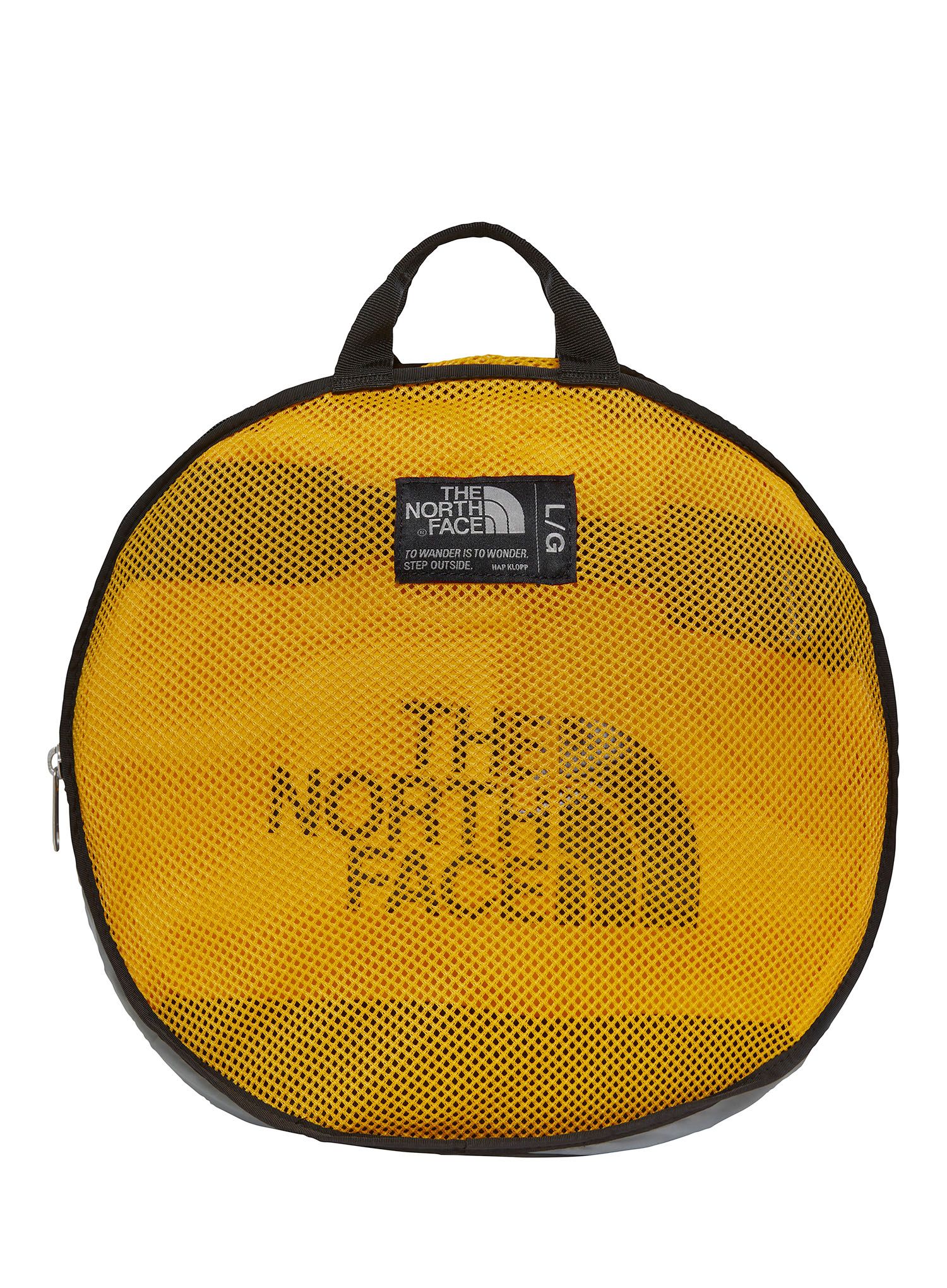 Potovalna torba The North Face Base Camp Duffel L - summit gold/tnf black
