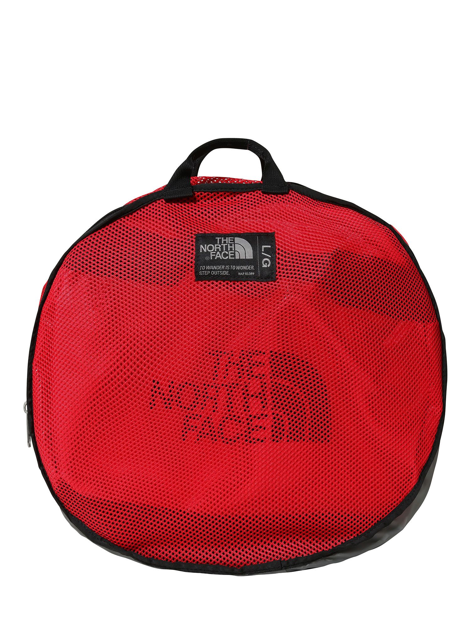 Potovalna torba The North Face Base Camp Duffel L - tnf red/tnf black