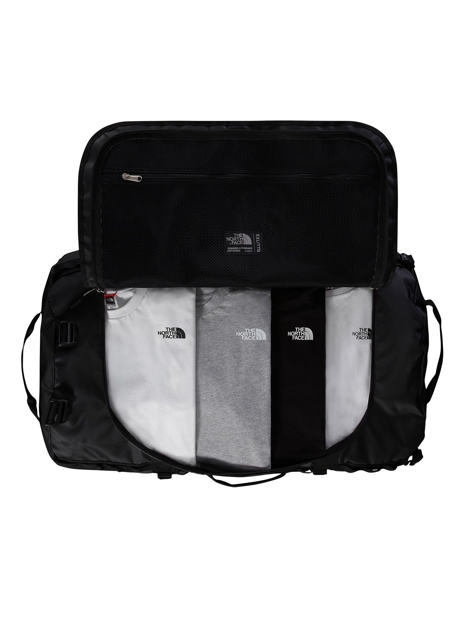 Potovalna torba The North Face Base Camp Duffel XXL - tnf black/tnf white