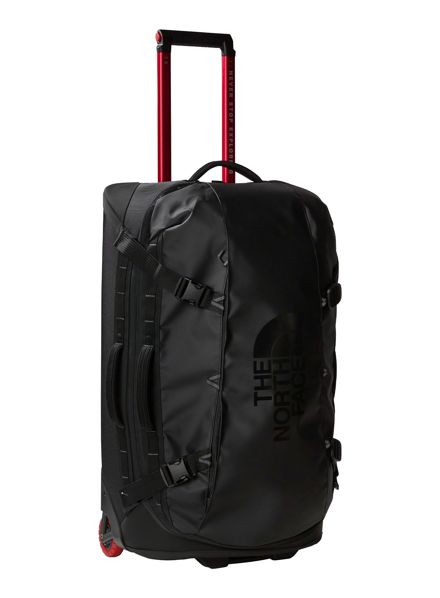 Potovalni kovček The North Face Base Camp Rolling Thunder 28 - tnf black/tnf white