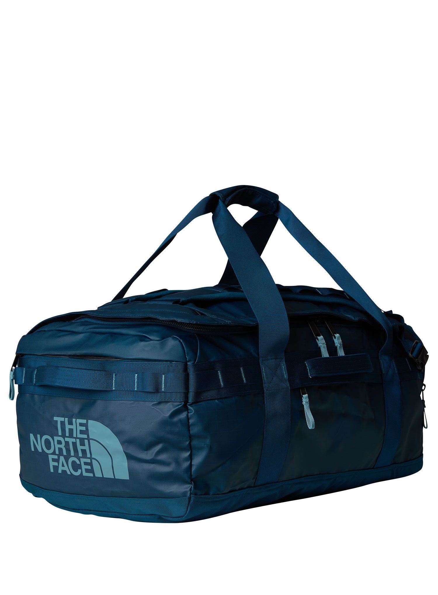 Potovalna torba The North Face Base Camp Voyager Duffel 62L - midnight petrol/algae blue