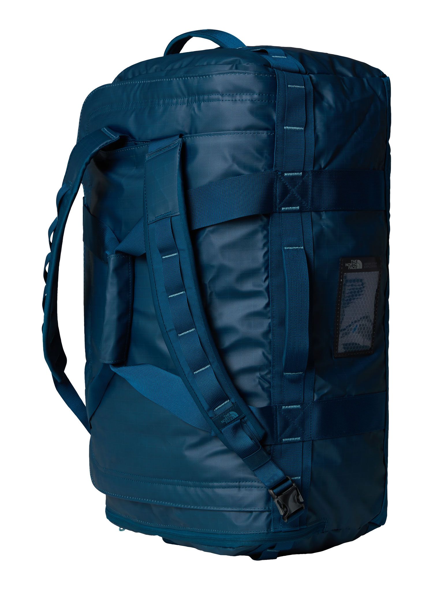 Potovalna torba The North Face Base Camp Voyager Duffel 62L - midnight petrol/algae blue