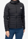 Ženska puhovka The North Face Belleview Stretch Down Hoodie - tnf black