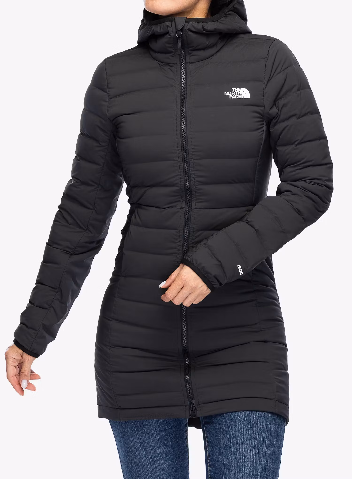 Puhast plašč The North Face Belleview Stretch Down Parka - tnf black