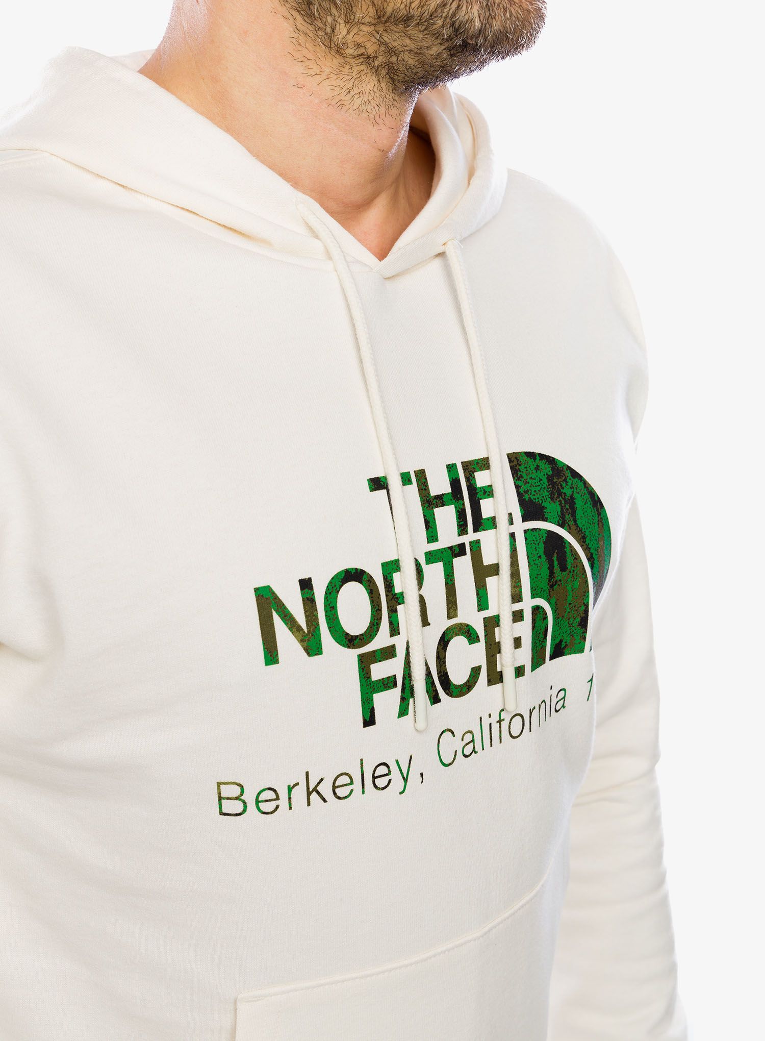 Jopica s kapuco The North Face Berkeley California Hoodie - white dune