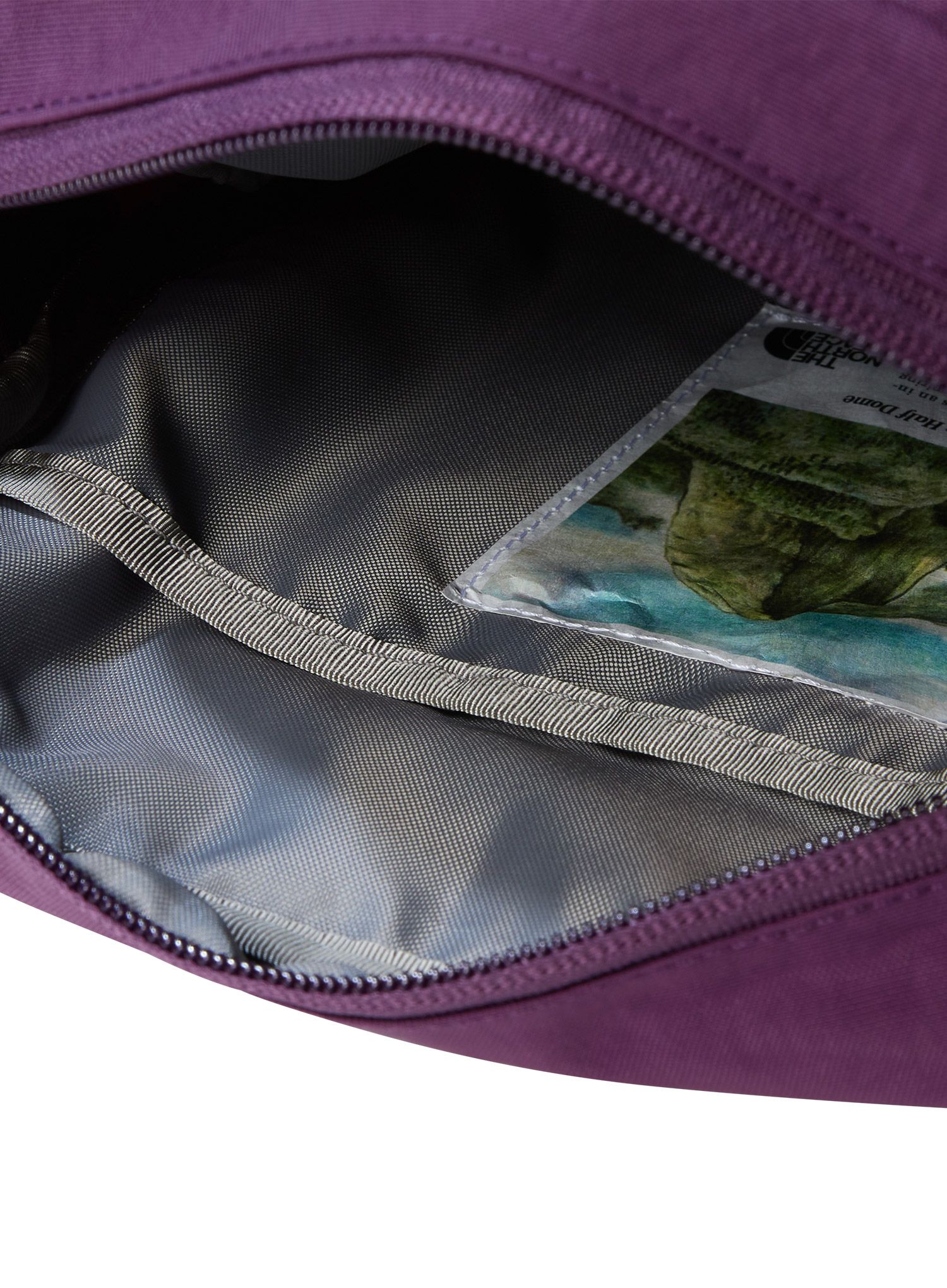 Torbica za čez ramo The North Face Berkeley Crossbody - currant purple/yellow