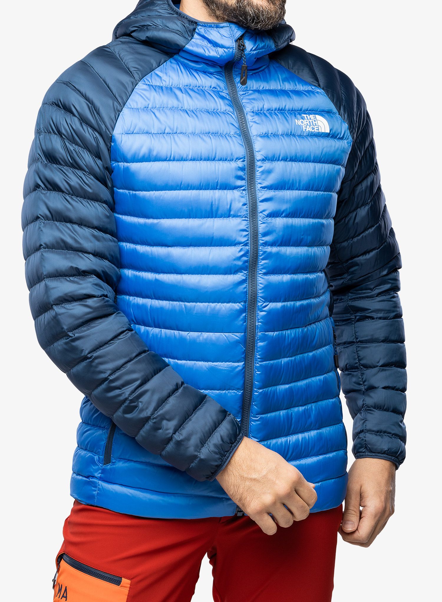 Moška puhovka The North Face Bettaforca LT Down Hoodie - optic blue
