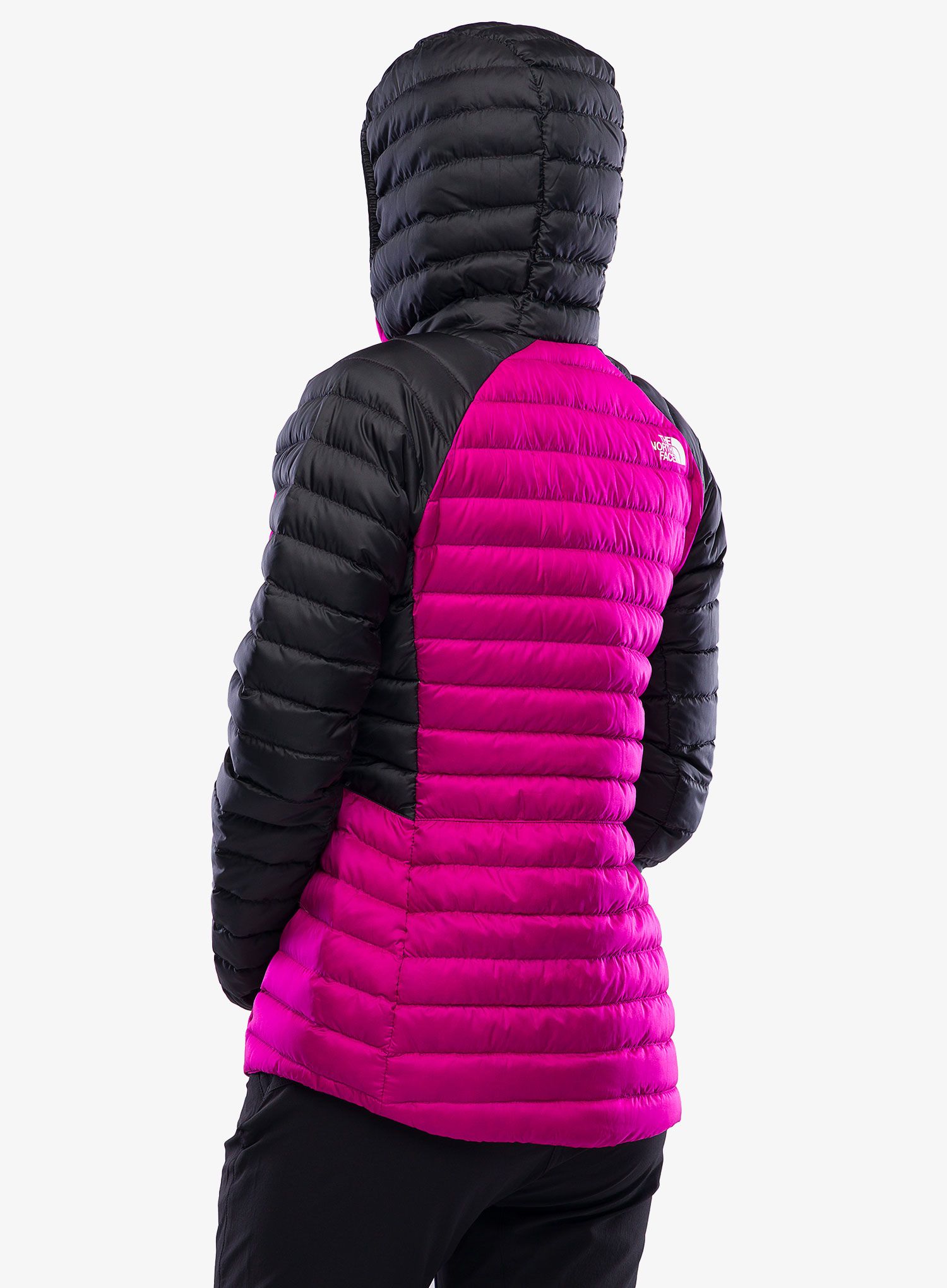Ženska jakna The North Face Bettaforca Lt Down Hoodie - fuschia pink/tnf black