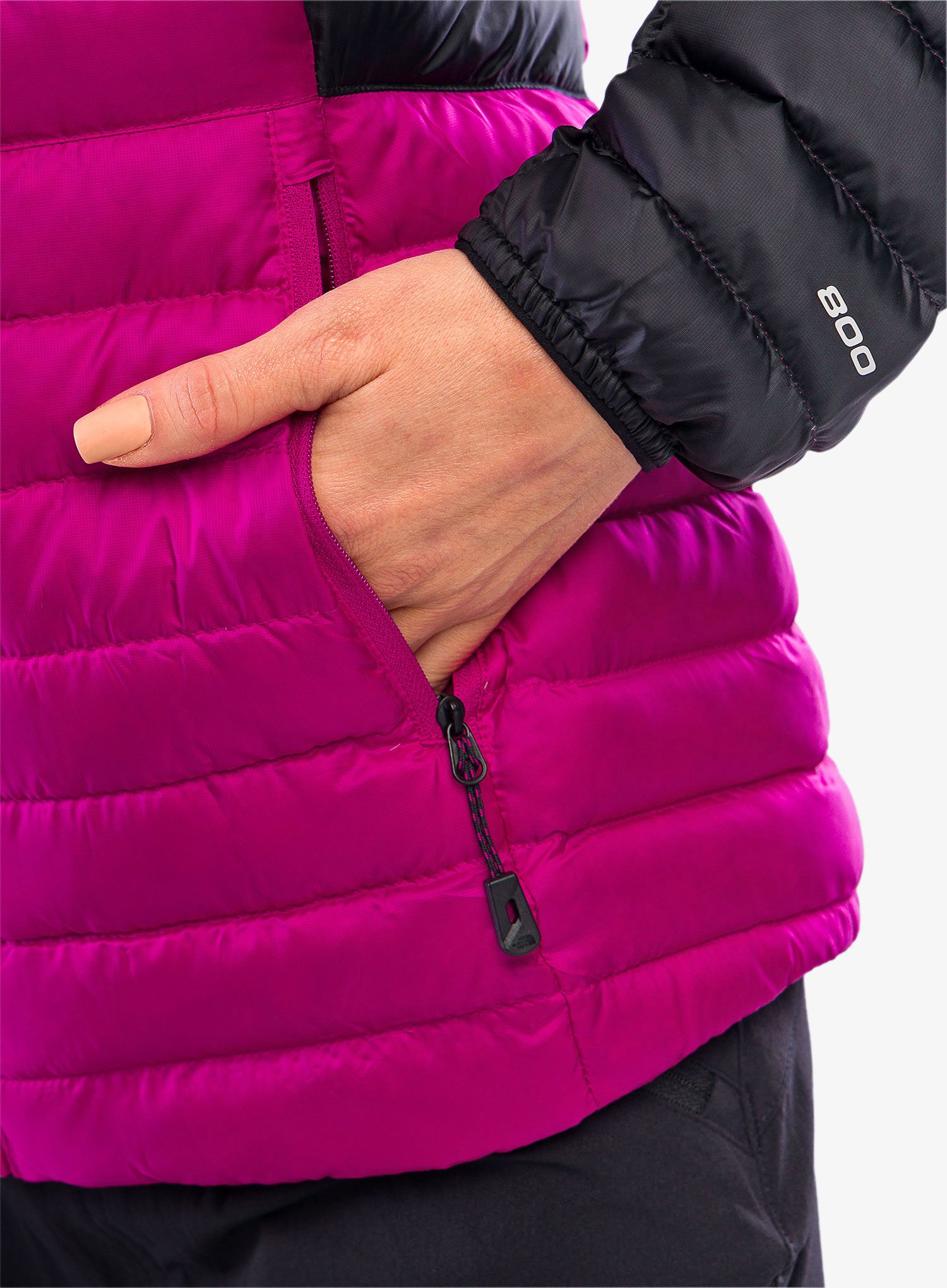 Ženska jakna The North Face Bettaforca Lt Down Hoodie - fuschia pink/tnf black