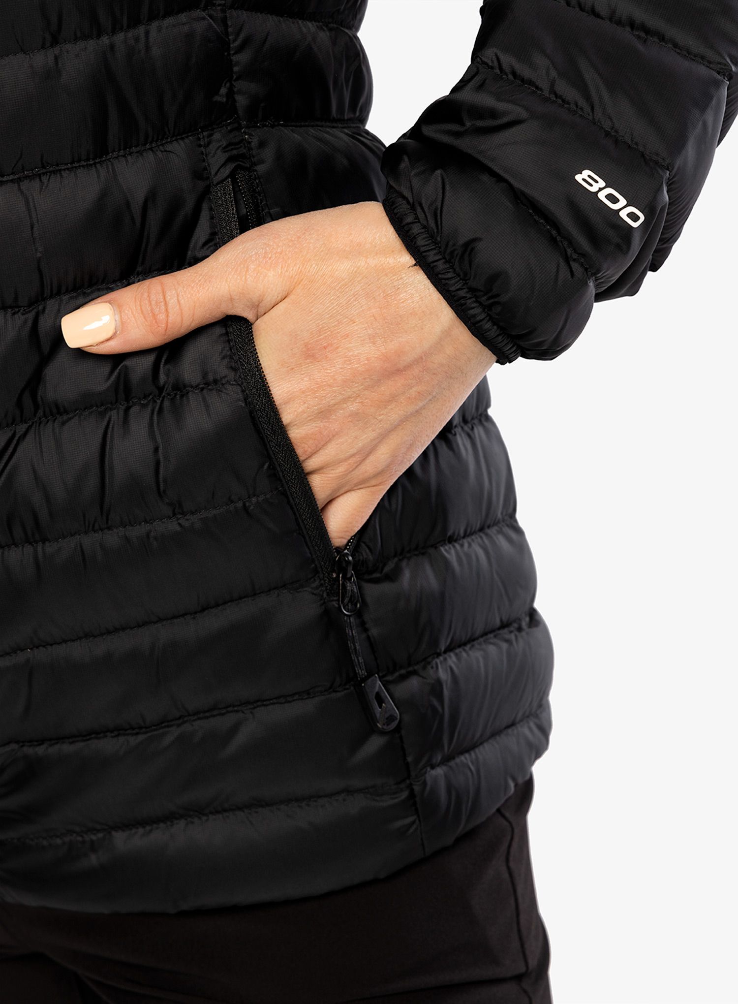 Ženska jakna The North Face Bettaforca Lt Down Hoodie - tnf black/tnf black