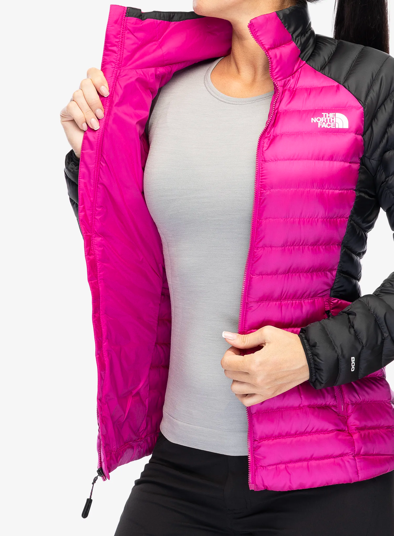 Ženska puhovka The North Face Bettaforca Lt Down Jacket - fuschia pink/tnf black