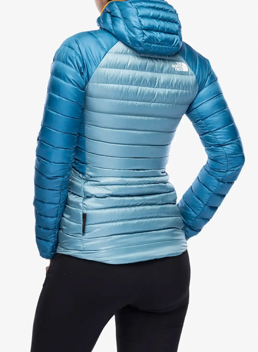 Ženska puhovka The North Face Bettaforca Lt Down Hoodie - algae blue/midnight petrol