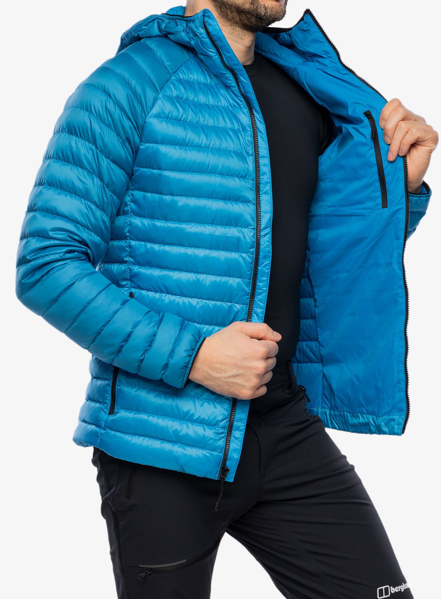 Puhovka The North Face Bettaforca Lt Down Hoodie - blue/adriatic
