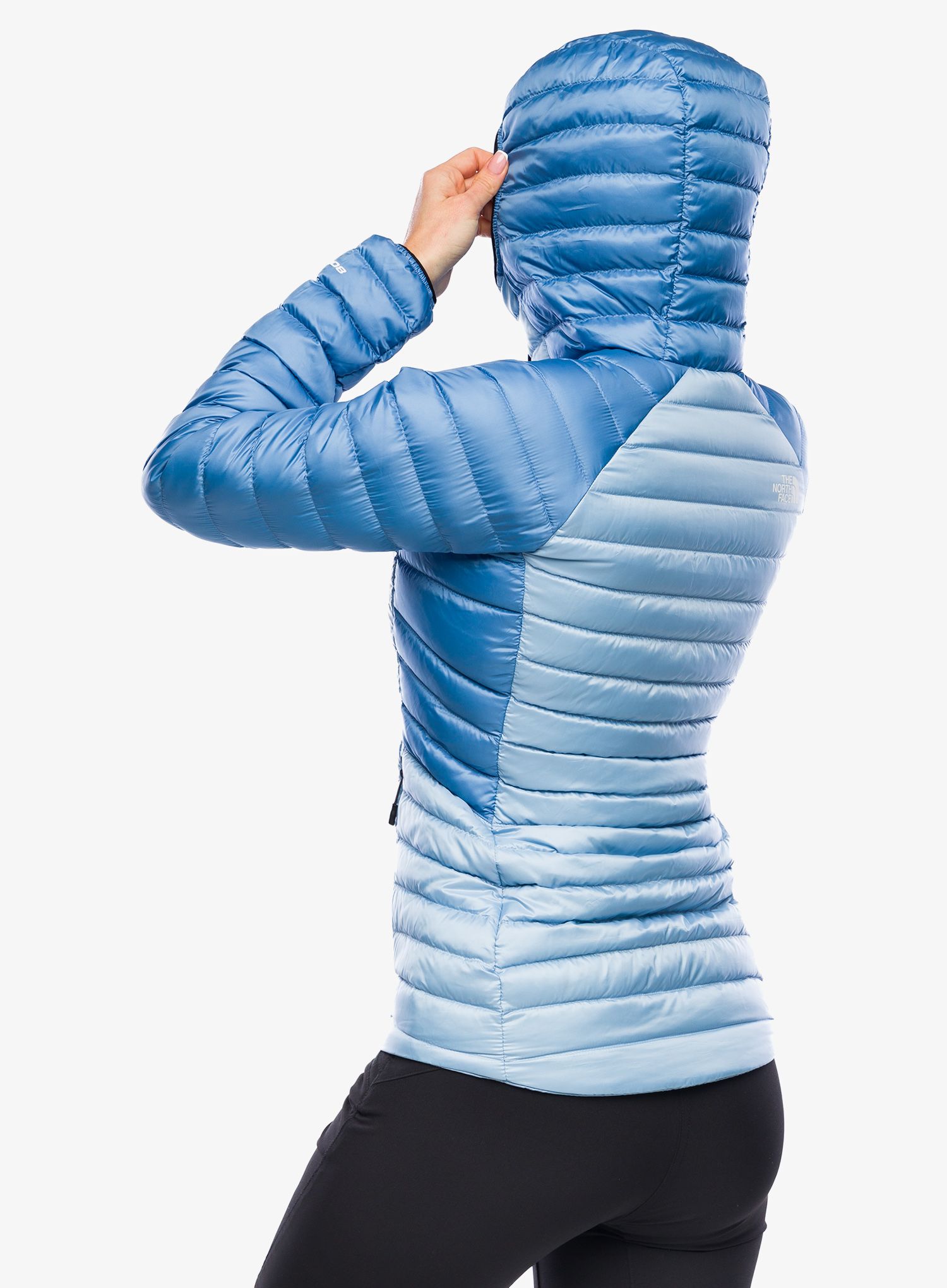 Ženska puhovka The North Face Bettaforca Lt Down Hoodie - blue/stone